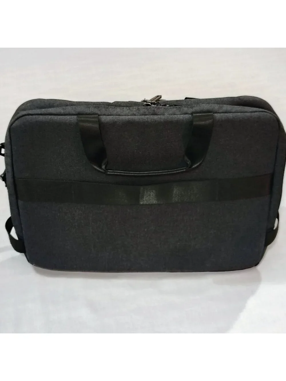 BagSmart Laptop Messenger Bag Briefcase Gray Black Digi Smart RFID Travel Office